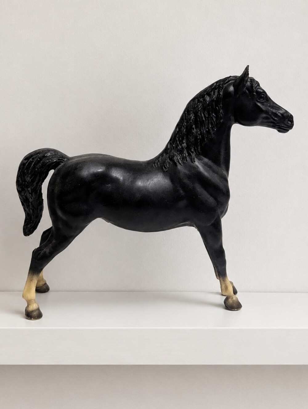 Breyer Stretch Morgan Horse Model Black Vintage Traditional Scale Collectible